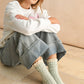 Crochet Trim Lace Socks