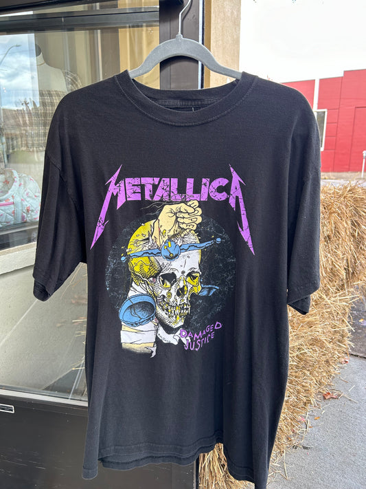 LL Metallica Skull Tee