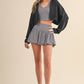 Kat Knit Zip Up Hoodie Sweater