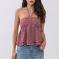 Stripe Halter Top