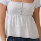 Stripe Babydoll Top