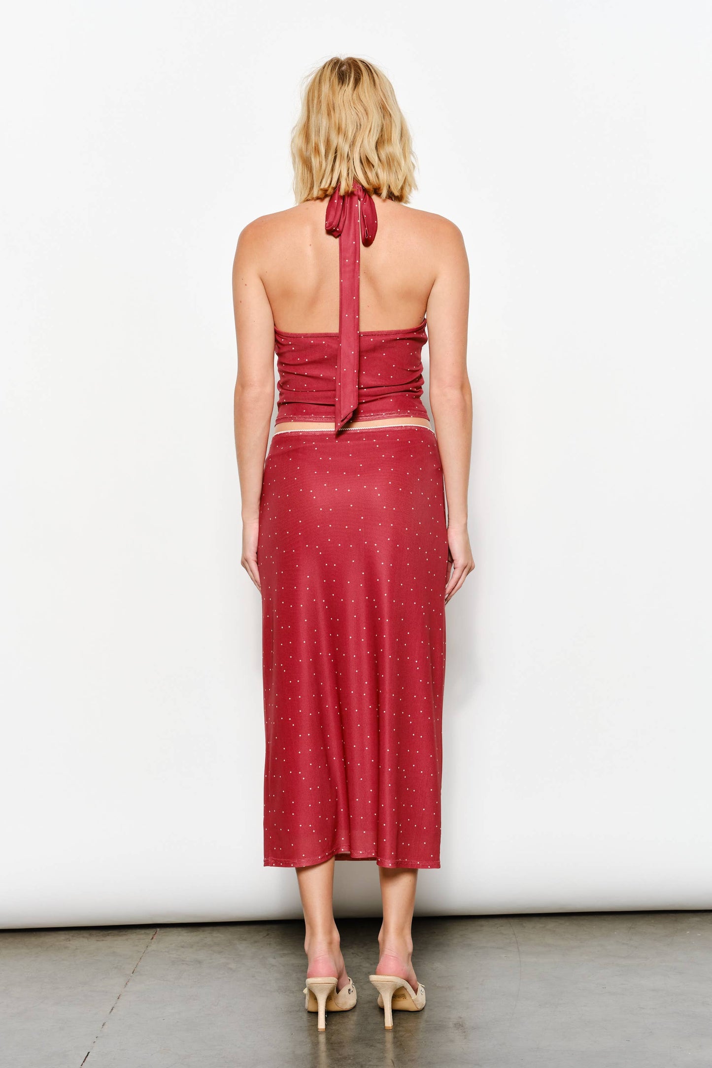 Polka Dot Halter