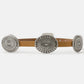 Western Concho Disc Decor Buckle Belt