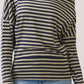 Off The Shoulder Stripe Top