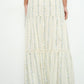 Cream Cottage maxi Skirt
