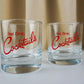"but first, cocktails" Cocktail Glass