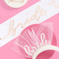 Bride To Be Accessory Kit; Sash, Pearl Headband, Gift Bundle