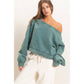 Off The Shoulder Sweatshirt