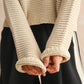 Round Neck Knit Sweater