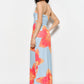 Blue tropical Maxi
