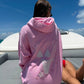 Lottie Pink Bikini Beaded Ocean Hoodie