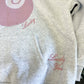 Pearl Grey Lucky You 8 Ball Embroider Hoodie