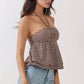 Stripe Halter Top