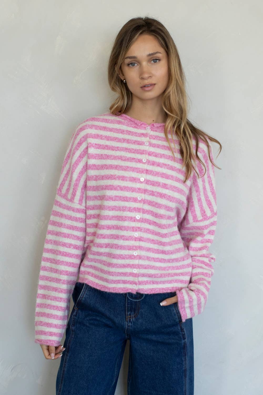 Piper Cardigan - Striped
