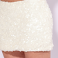 Sequins Mini Skort