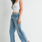 Light Barrel Jean w/ Seams