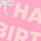 Birthday Bow Banner