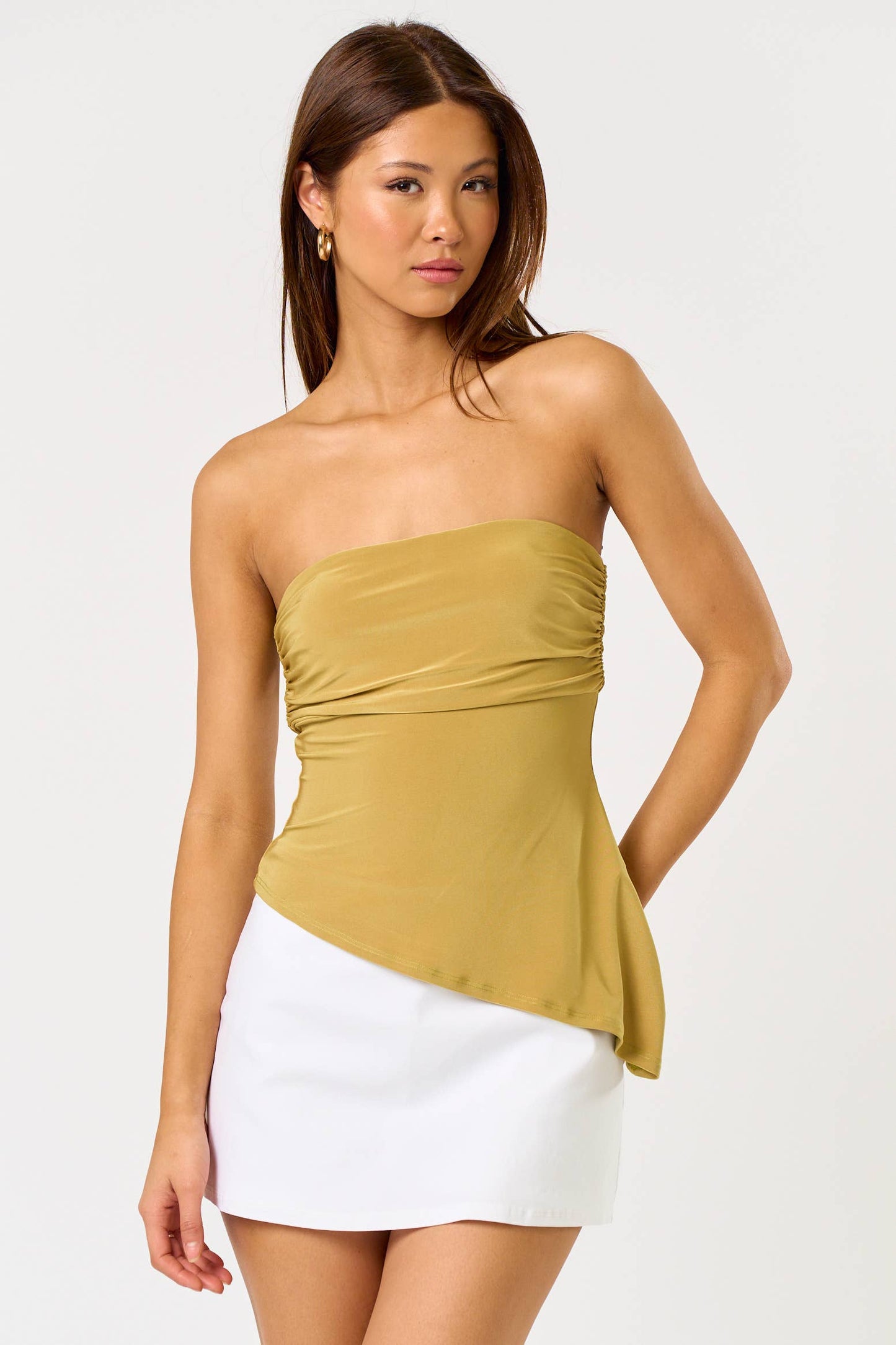 Bella Asymmetrical Tube Top