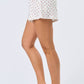 Pointelle Lace Edge Lounge Shorts