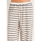 Striped Wide-Leg Pants
