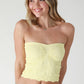 Lace Textured Tube Top