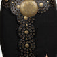 Faux Leather Western Bohemian Disc Belt