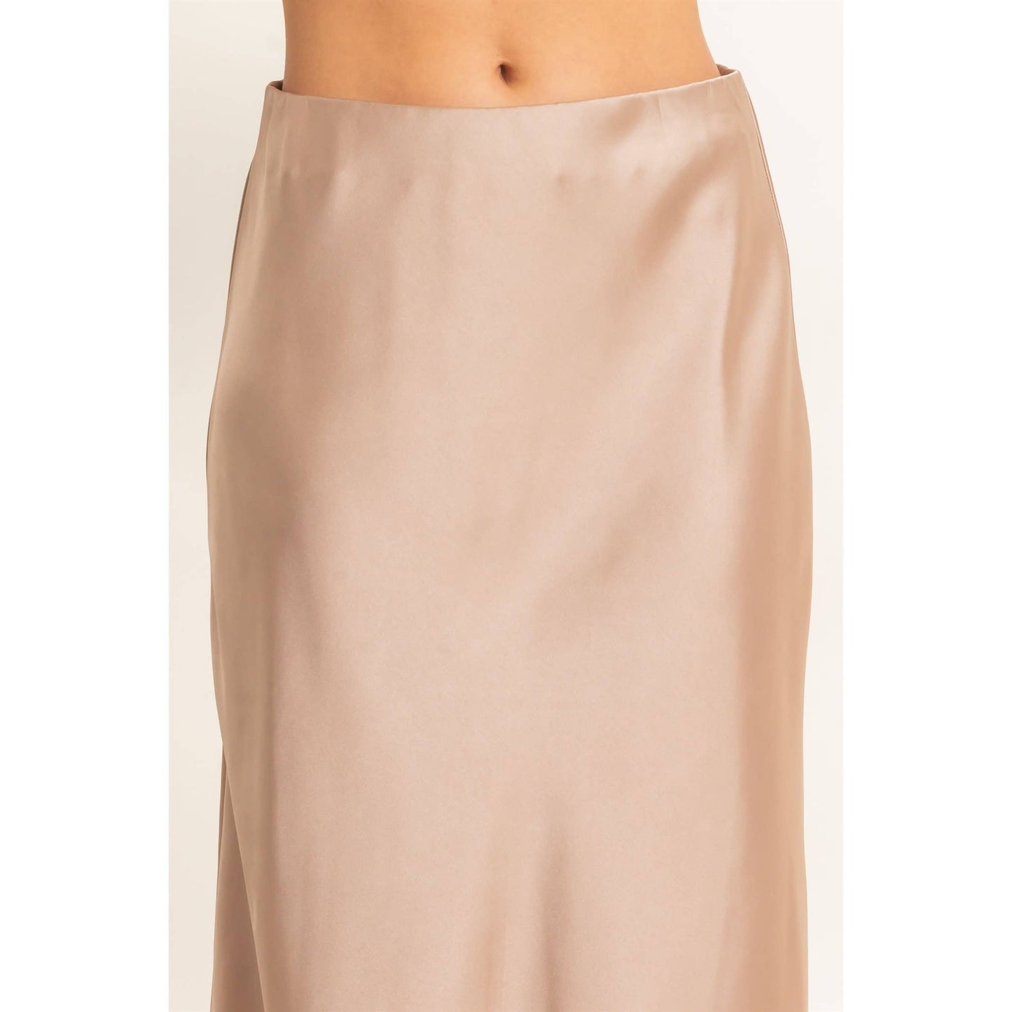 Satin Maxi Skirt