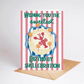Sweetest Birthday Shellebration Lobster Cake Greeting Card