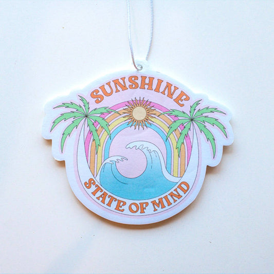 Sunshine State of Mind Air Freshener (Ocean Scent)