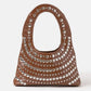 Multi Rivet Shoulder Bag