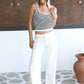Modal Striped Tank Top