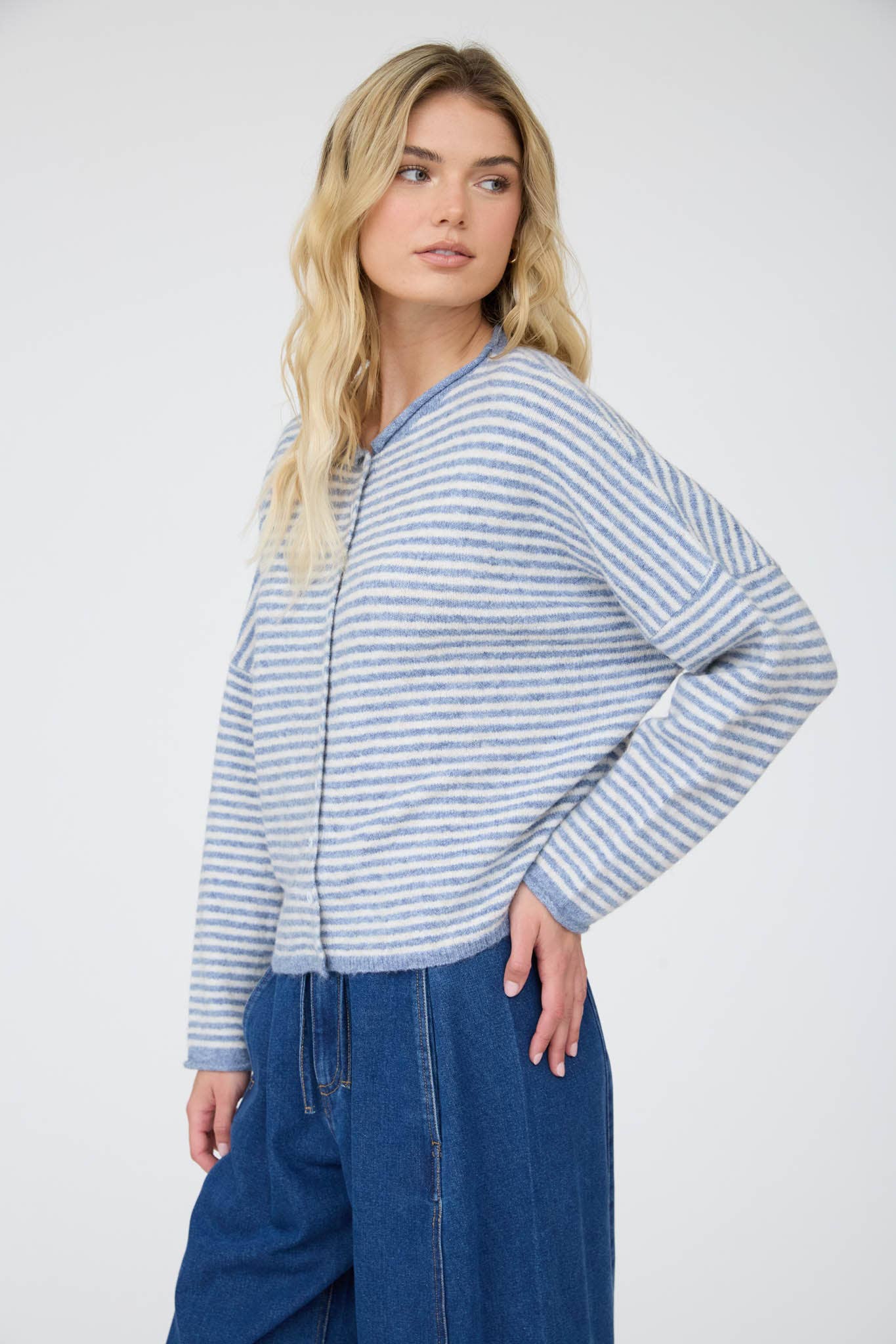 Sadie Striped Cardigan