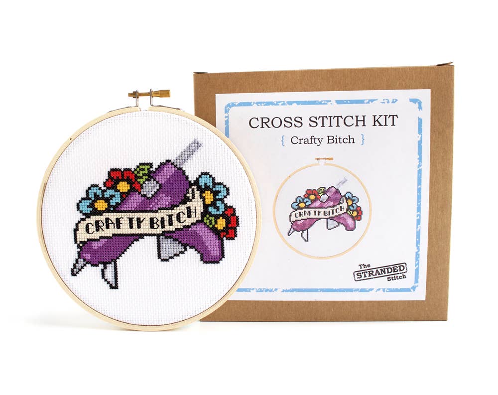 Crafty Bitch Cross Stitch Kit