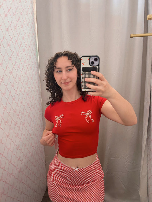 Willow Red Skirt