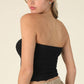 Lace Textured Tube Top
