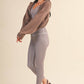 Kat Knit Zip Up Hoodie Sweater