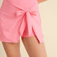 Sleeveless Wrap Tie Front Dress