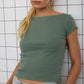 Boat Neck Top