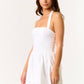 Mini Halter Bubble Hem Dress