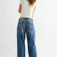 Baggy Straight Leg- MEDIUM DENIM