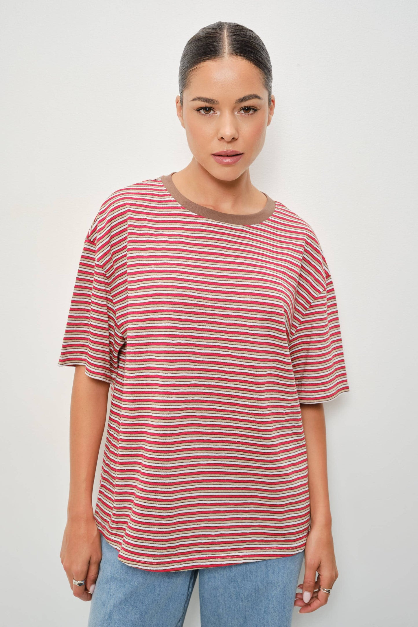 PIA STRIPED TEE