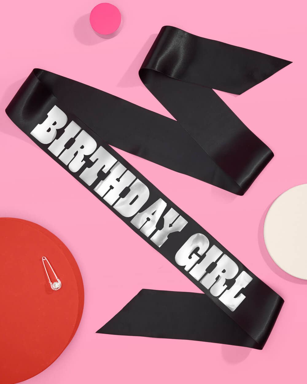 Bold Birthday Girl-Black Sash