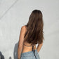 Open Back Halter Top