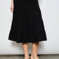 Regan Fold Over Skirt Midi