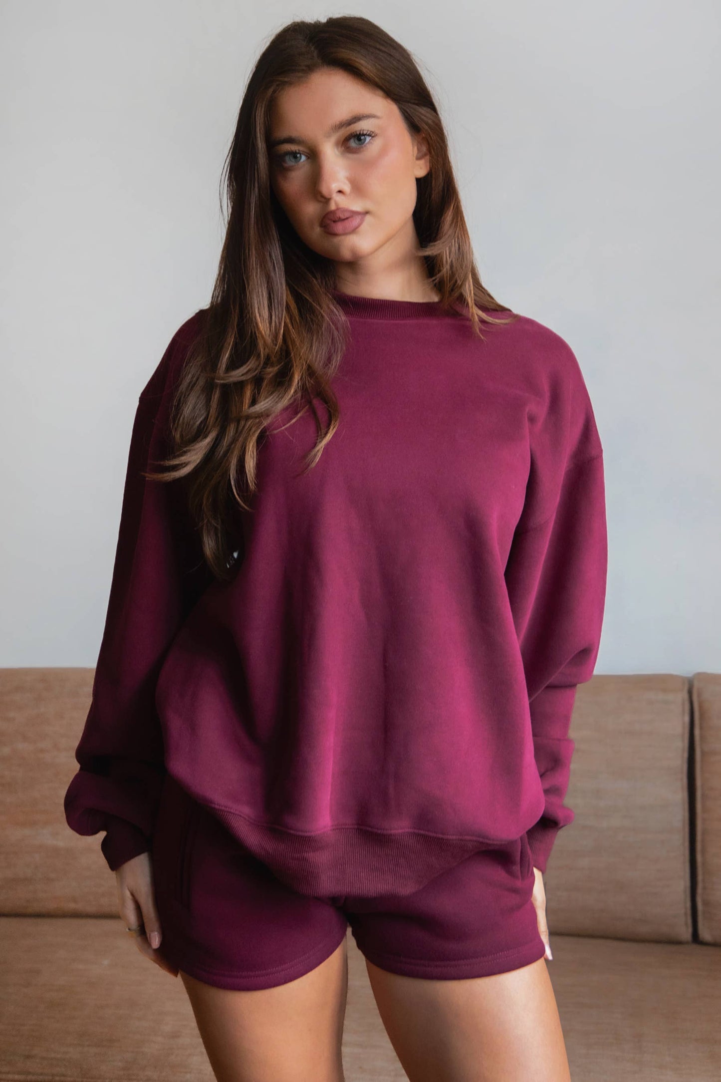 Cloud Fleece Crew Neck Pullover Sweatshirt