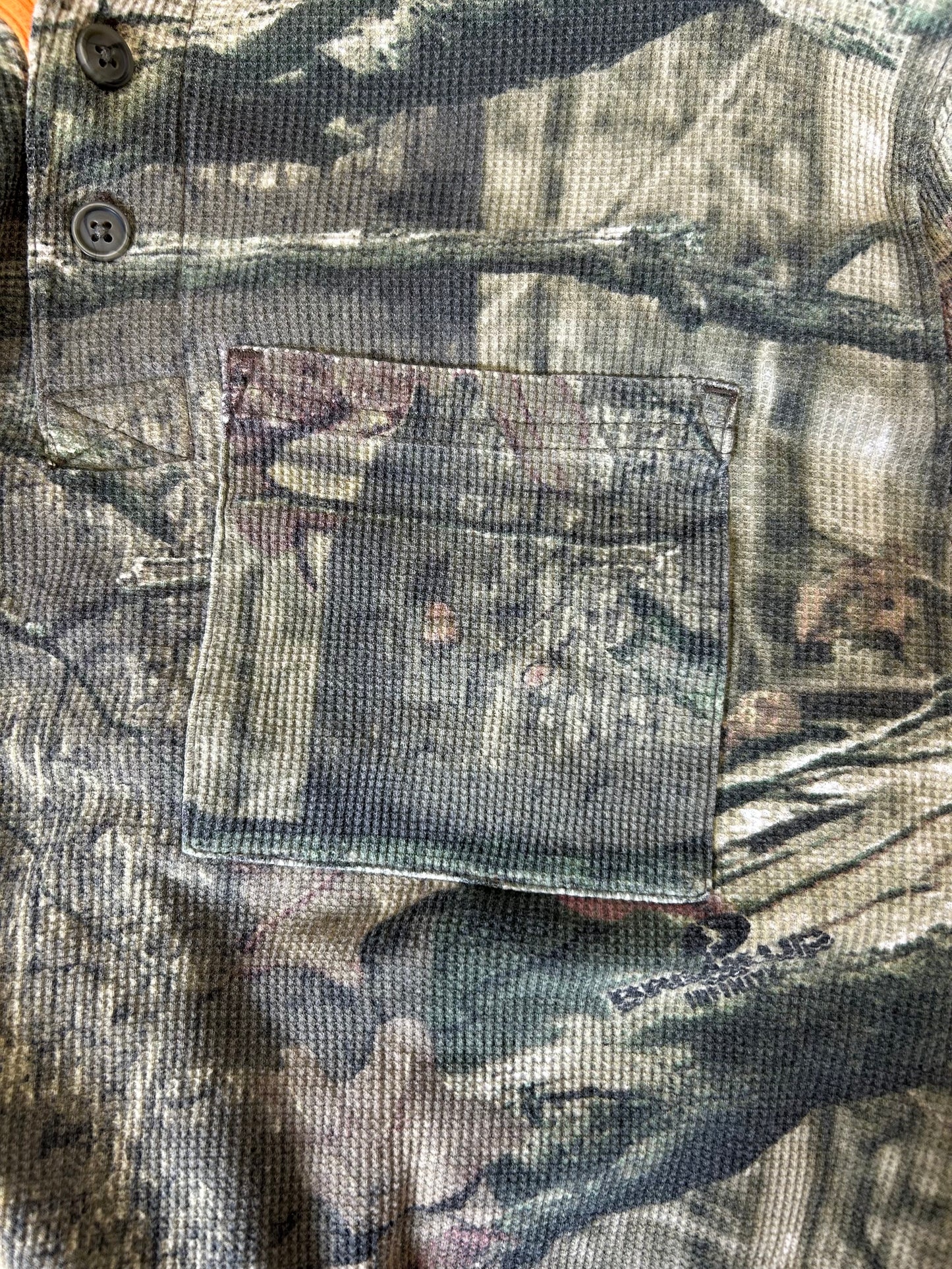 LL Mossy Waffle Camo Long Sleeve