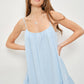 Sky Blue Mini Dress