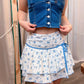 Blue Cottage Skirt