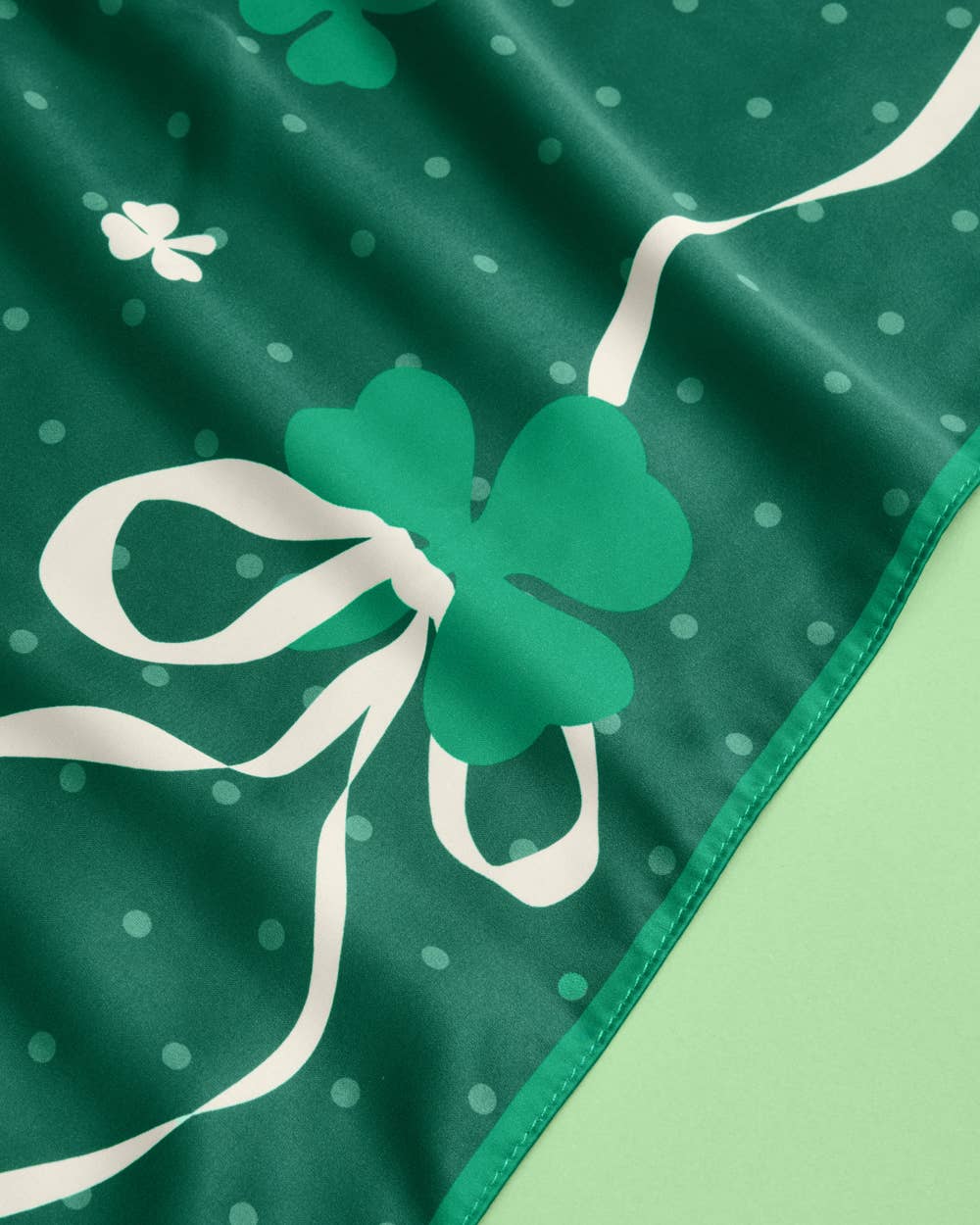 St Pattys Headscarf Bandana St Patrick's Day Shamrock Hair