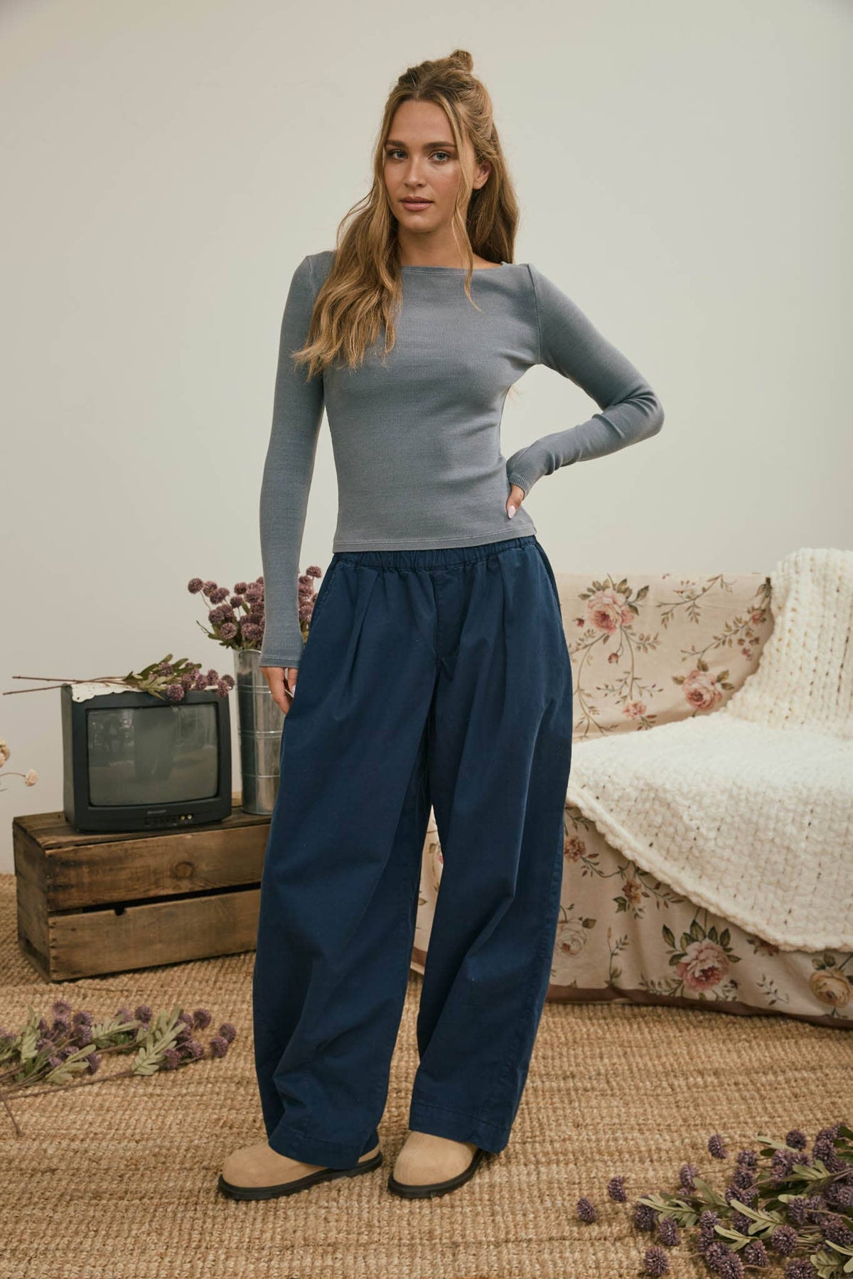 Boatneck Long Sleeve